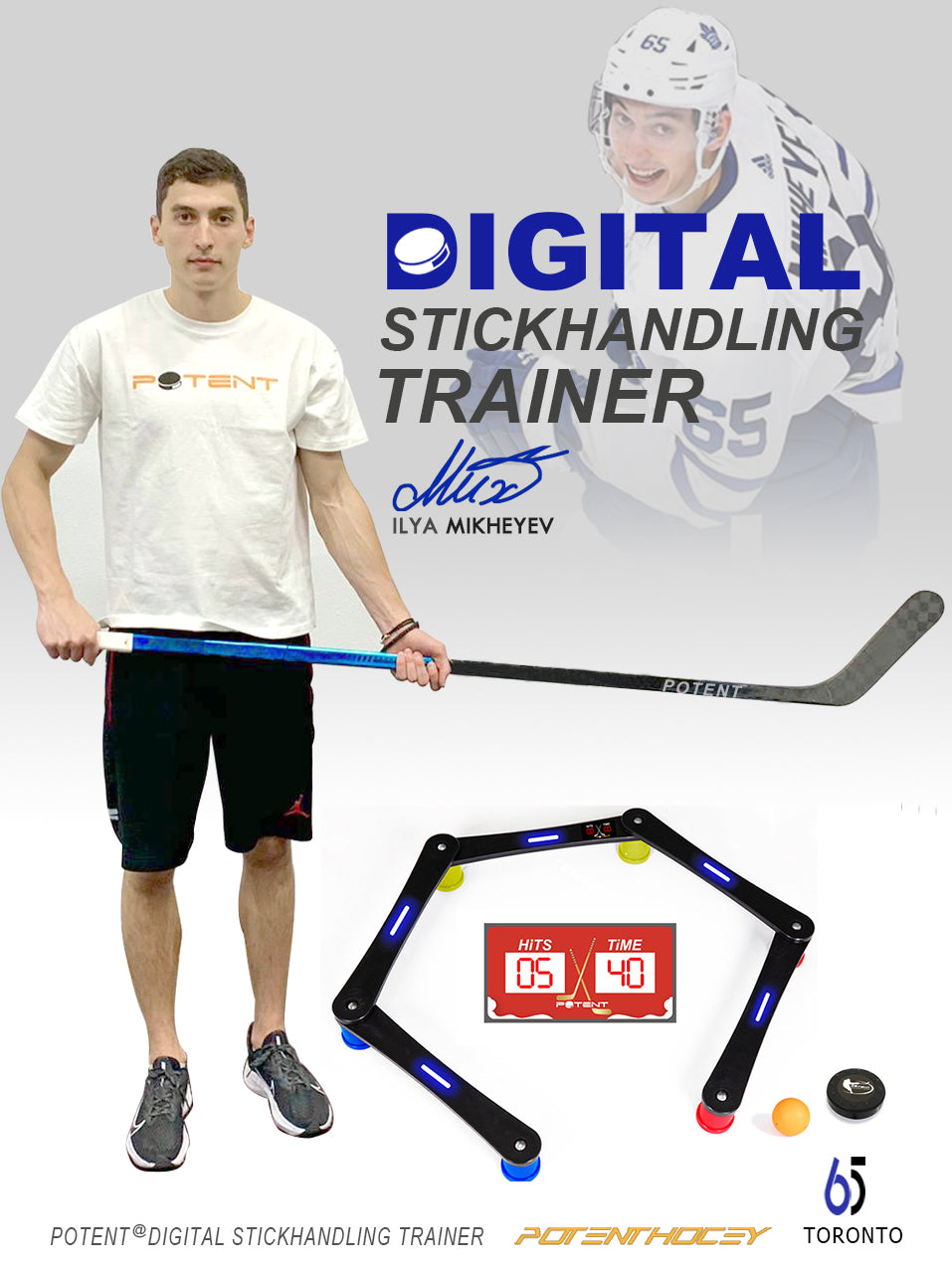 Mailatekniikka Digital Extrem Hockey Pro – Edistynyt tekniikkaharjoittelu