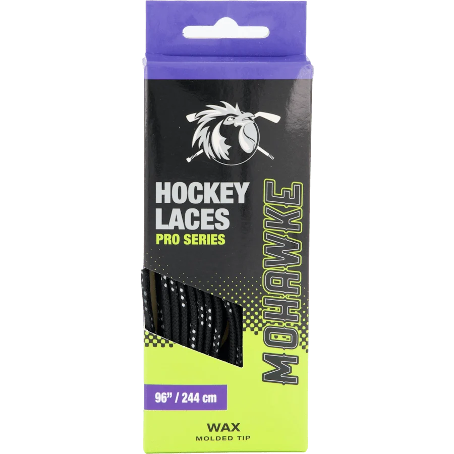 Mohawke Lace Wax Black - Vahatut luistinnauhat