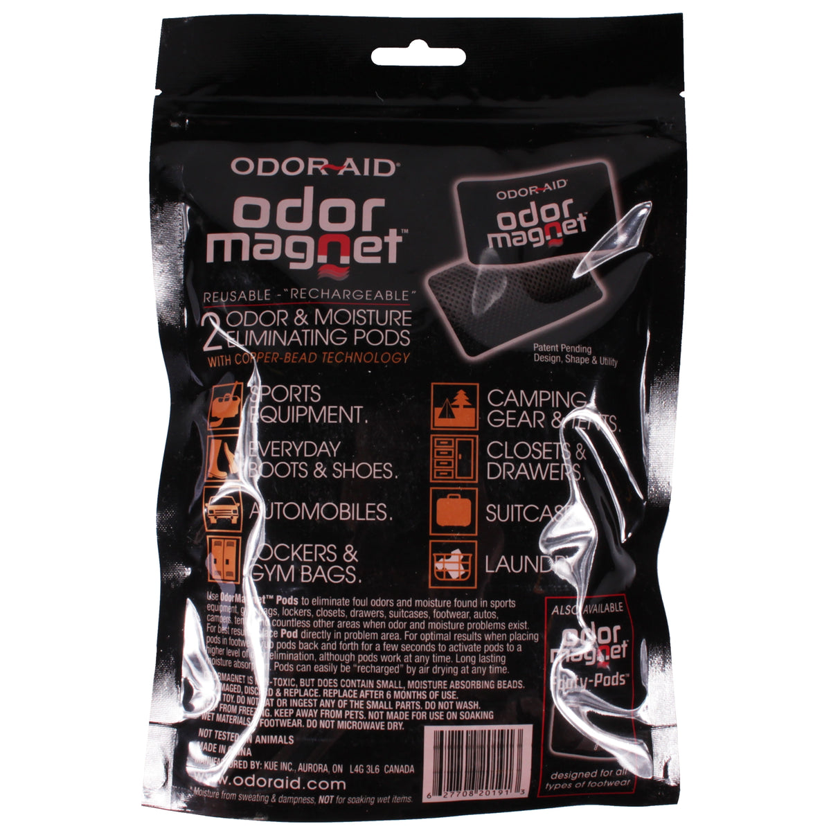 ODOR-AID Magnet Pods -hajunpoistajat