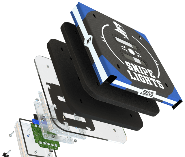Snipe Lights – Interaktiiviset ampumataulut LED:llä