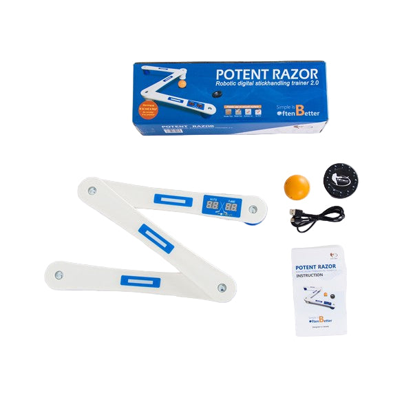 Mailatekniikka Digital Potent Razor – Interaktiivinen harjoittelu reaktioon ja kiekonhallintaan