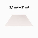 Potent Skate Tiles – Ajettava rakennettava muovi jääkiekkoharjoitteluun - (2,1 - 21 m²)