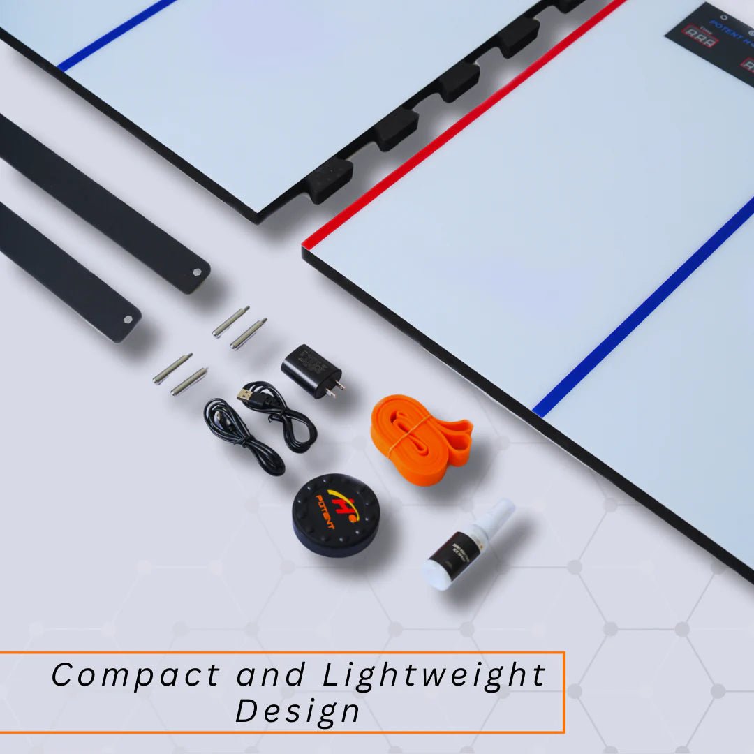 Laukaisulevy Digital Hockey Mini – Interaktiivinen harjoittelu kiekonhallintaan ja ajoitukseen